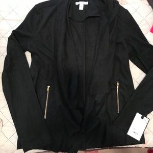 Faux Suede Cardigan Size Small